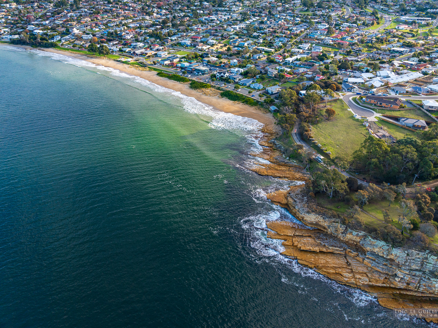 photograph of Blackmans Bay and the Blowhole